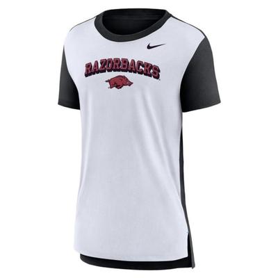 Arkansas Nike Women's Triblend Fashion Top