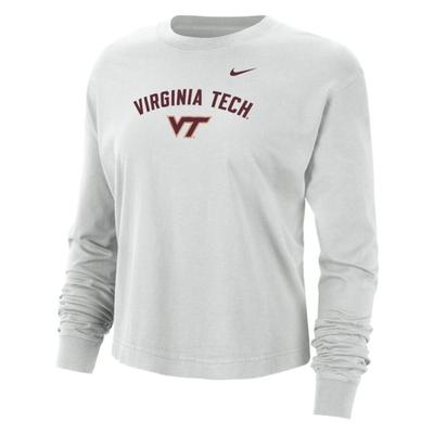 Virginia Tech Nike Cotton Boxy Long Sleeve Tee