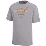  Tennessee Champion Youth Arch Over Tonal Football Tee