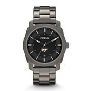  Virginia Tech Fossil Machine Smoke Stainless Steel Watch