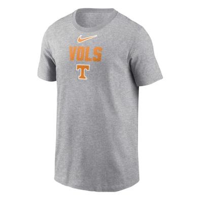 Tennessee Nike YOUTH Legend Swoosh Team Logo Tee