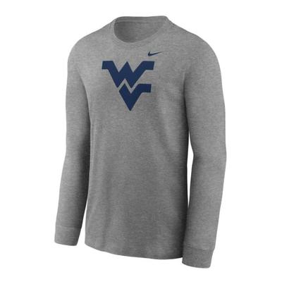 West Virginia Nike YOUTH Cotton Long Sleeve Tee