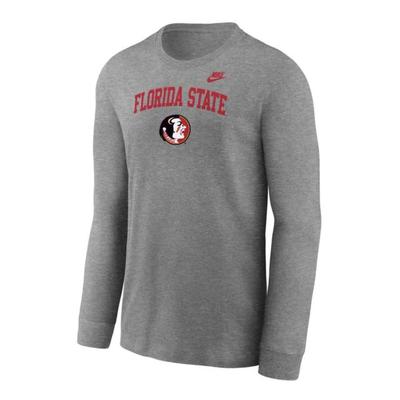 Florida State Nike YOUTH Vault Cotton Long Sleeve Tee