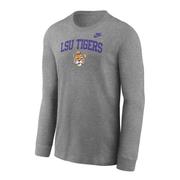  Lsu Nike Youth Vault Cotton Long Sleeve Tee