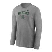  Michigan State Nike Youth Vault Cotton Long Sleeve Tee