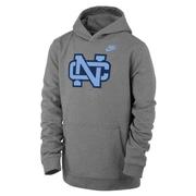  Unc Nike Youth Vault Club Fleece Hoodie