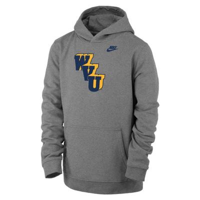 West Virginia Nike YOUTH Vault Club Fleece Hoodie