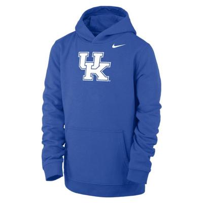 Kentucky Nike YOUTH Club Fleece Hoodie