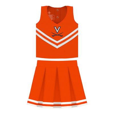 Virginia Creative Knitwear Toddler Cheer Dress ORG