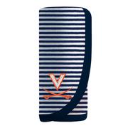  Virginia Creative Knitwear Striped Knit Baby Blanket