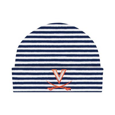 Virginia Creative Knitwear Infant Striped Knit Cap