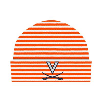 Virginia Creative Knitwear Infant Striped Knit Cap