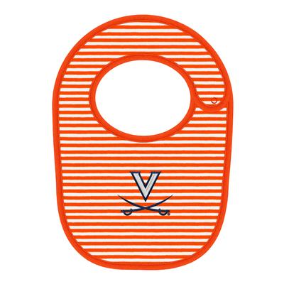 Virginia Creative Knitwear Infant Striped Bib