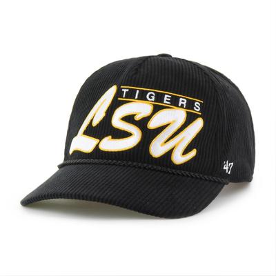 LSU 47 Brand Gridiron Hitch Rope Snapback Cap