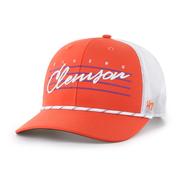  Clemson 47 Brand Downburst Rope Trucker Snapback Cap