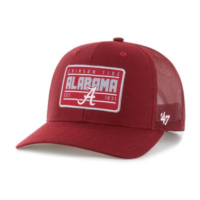 Alabama 47 Brand Hardline Trucker Snapback Cap