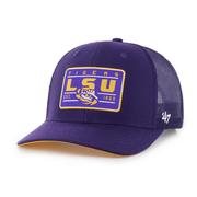  Lsu 47 Brand Hardline Trucker Snapback Cap