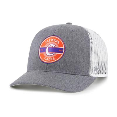 Clemson 47 Brand Hash Mark Trucker Snapback Cap