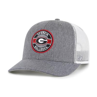 Georgia 47 Brand Hash Mark Trucker Snapback Cap