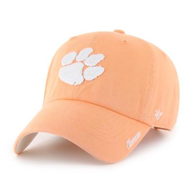 Clemson 47 Brand Women's Luminance Cheer Clean Up Adjustable Cap