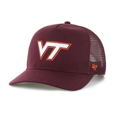 Virginia Tech 47 Brand Mesh Hitch Snapback Cap