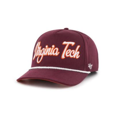 Virginia Tech 47 Brand Overhand Rope Hitch Cap