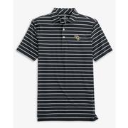  Ucf Southern Tide Desmond Stripe Performance Polo