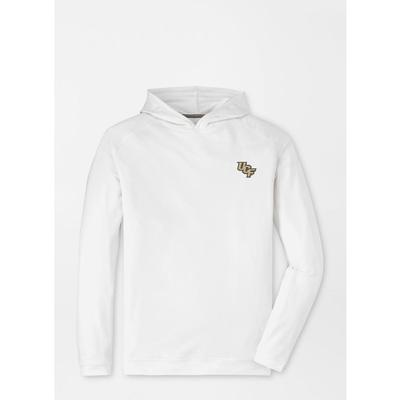 UCF Peter Millar Perth Pine Performance Hoodie