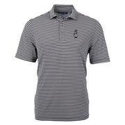  Ucf Cutter & Buck Citronaut Virtue Eco Pique Stripe Polo