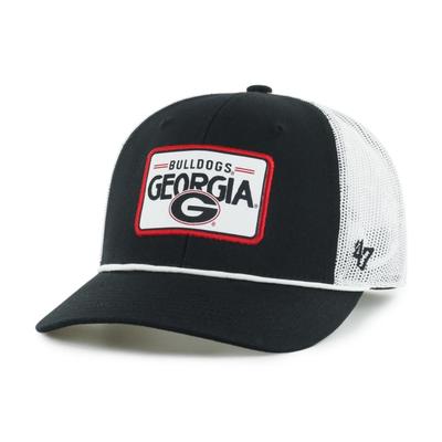 Georgia 47 Brand YOUTH Rhett Trucker Snapback Cap