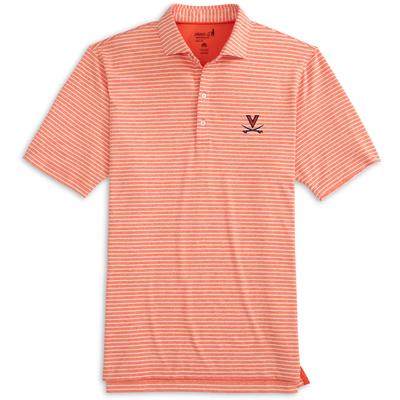 Virginia Johnnie-O Clipper Polo ORANGE