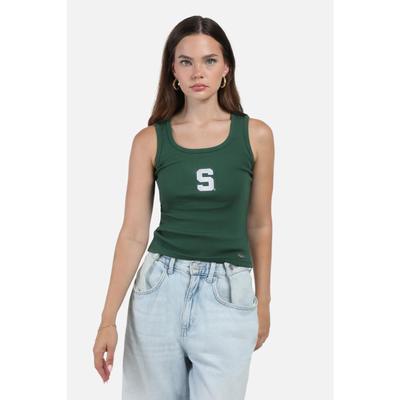 Michigan State Hype And Vice Embroidered MVP Tank