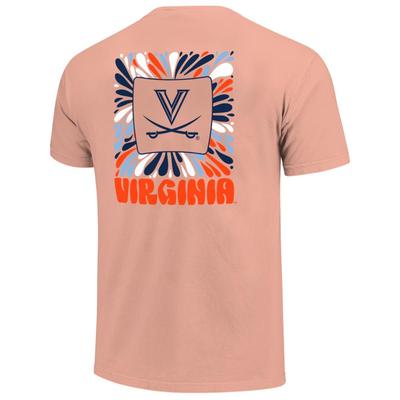 Virginia Image One Women's Raindrops Comfort Colors Tee