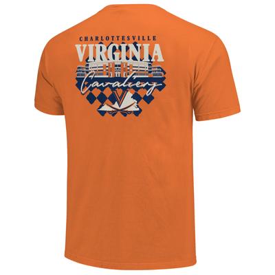 Virginia Image One Stadium Checkerboard Comfort Colors Tee