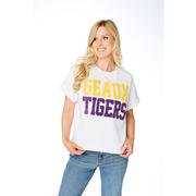  Lsu Stewart Simmons The Boxy Chenille Shirt