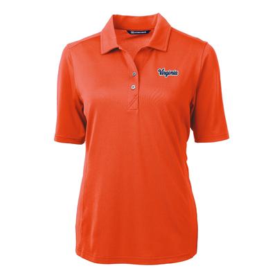 Virginia Cutter and Buck Women's Virtue Ecopique Polo COLL_ORANGE