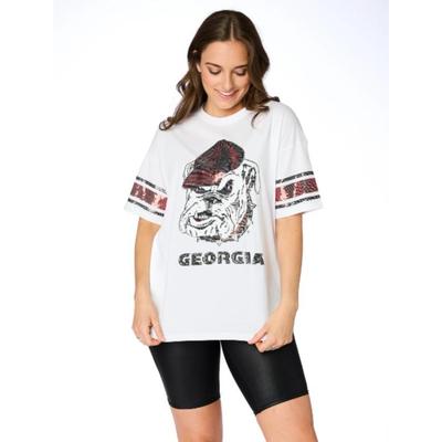 Georgia Stewart Simmons The Grand Sequin Tee