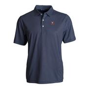  Virginia Cutter & Buck Pike Eco Symmetry Print Stretch Recycled Polo