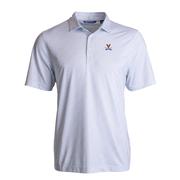  Virginia Cutter & Buck Pike Eco Pebble Print Polo