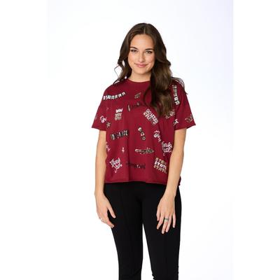 Florida State Stewart Simmons The Sequin Boxy Tee