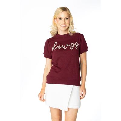 Mississippi State Stewart Simmons The Glitter Script Sweater