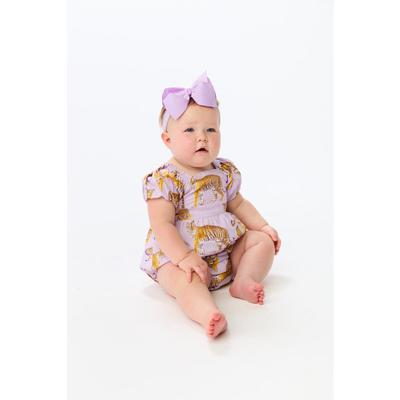 LSU Stewart Simmons Infant Puff Sleeve Onesie