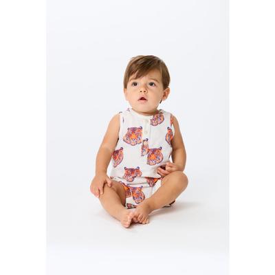 Clemson Stewart Simmons Infant Unisex Henley Onesie