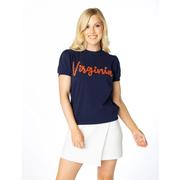  Virginia Stewart Simmons The Glitter Script Sweater Tee