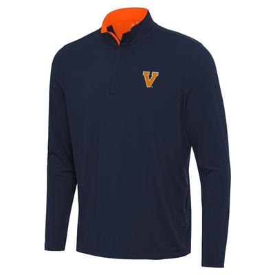 Virginia Antigua Content 1/4 Zip Pullover