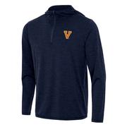  Virginia Antigua Tidy 1/4 Zip Hooded Pullover