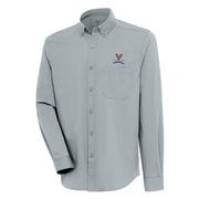  Virginia Antigua Flight Long Sleeve Woven Shirt