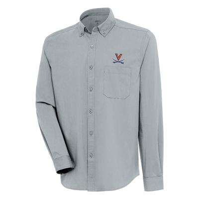 Virginia Antigua Flight Long Sleeve Woven Shirt