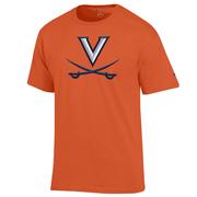  Virginia Champion Giant V- Sabre Logo Tee