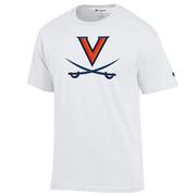  Virginia Champion Giant V- Sabre Logo Tee